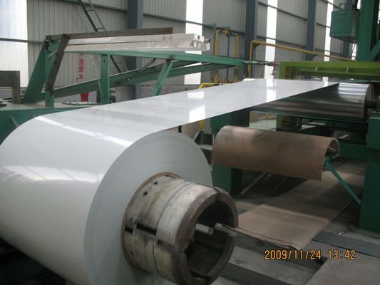 China Bobinas de aço Prepainted de cor da chapa de aço galvalume / bobina com Z60 para revestimento de zinco Z27 fábrica