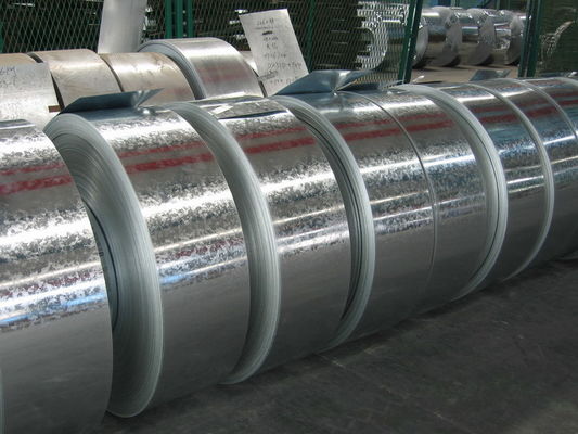 EN10147 Zero Spangle Hot Dipped Galvanized Steel Strip with Passivated and Oiled supplier