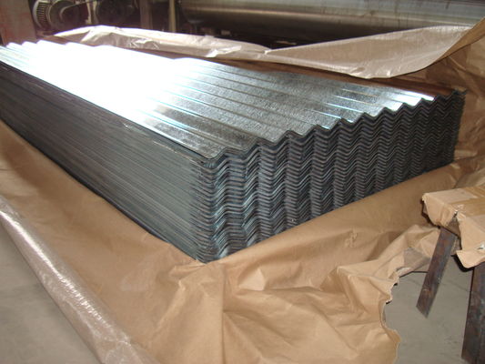 hot dipped JIS SGCC, SGCH, G550 steel Galvanized Corrugated Roofing Sheet / Sheets 工場