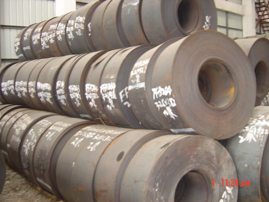 Q195, Q215, Q235, SS400, SAE 1006 SAE 1008 Mill & slit edge Hot Rolled Steel Strip / Strap factory