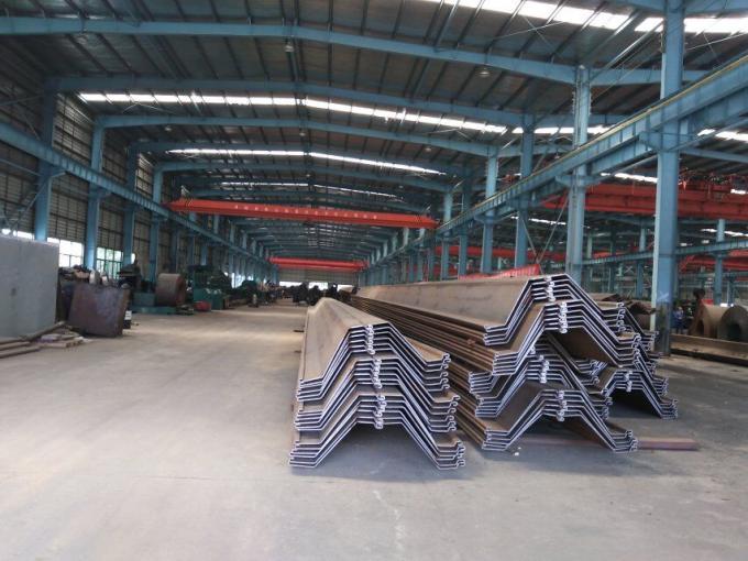 Q195 / Q235 Mild Steel Products Cold Rolled Z Type Steel Sheet Pile