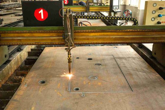 Buy Embedded Punching Laser Cutting Steel Plate for Building Material Applications online manufacture