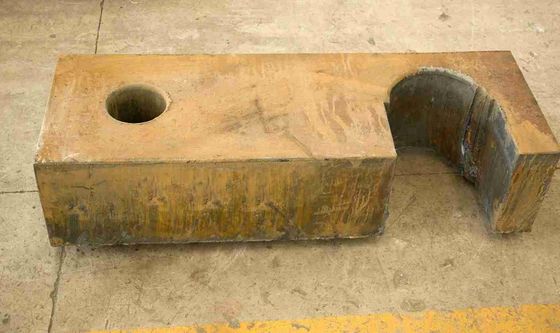 Buy Bearing Seat Parts Laser Cut Steel Plate with Powder Coating and Polishing online manufacture