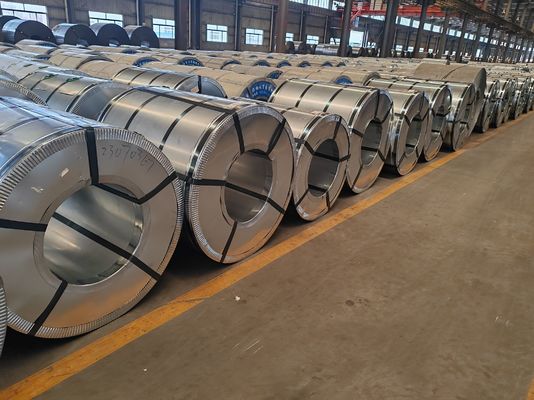 Buy 0.09–3.8mm HDG Steel Coil with 40–450g/m² Zinc Coating and 1000–1250mm Width for Structural and Fabrication Use online manufacture