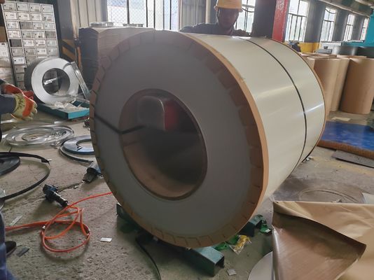 Buy 1250mm Prepainted Color Steel Coil with 180–320MPa Yield Strength and PE / SMP / HDP / PVDF Coating for Outdoor Panels online manufacture