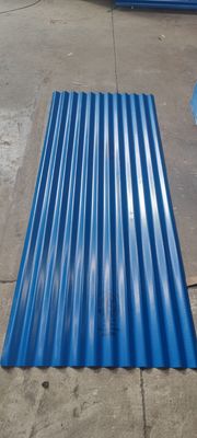 Buy 0.50mm DX51D Z120 Corrugated Steel Roof Sheets for Industrial and Residential Roofing online manufacture