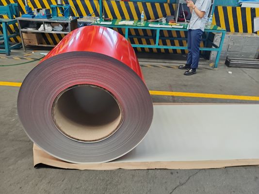 Buy 2/1 Prepainted Color Steel Coil with 5–15μm Back Paint and 700–1250mm Width for Roofing and Panel Fabrication online manufacture
