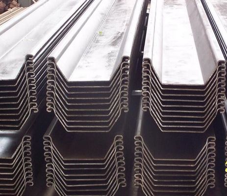 Buy Cold Rolled U Type Steel Sheet Pile EN10249-1 EN10249-2 for Harbor and Cofferdam Construction online manufacture