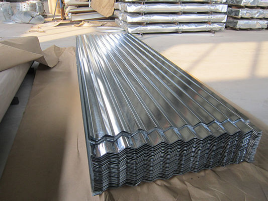 Buy SGCC Corrugated Galvanized Roofing Sheet with 60–275g/m² Zinc Coating and 76mm Wave Profile for Roof and Wall Cladding online manufacture
