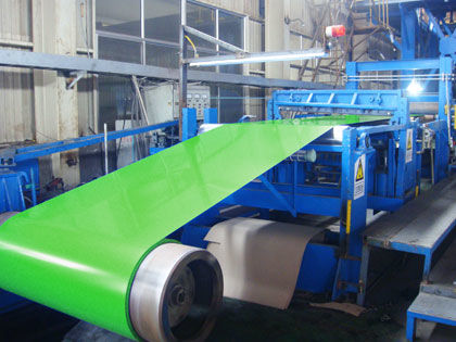 Buy GB/T 12754 Prepainted Color Steel Coil with SMP Polyester Coating for Roofing and Building Panels online manufacture