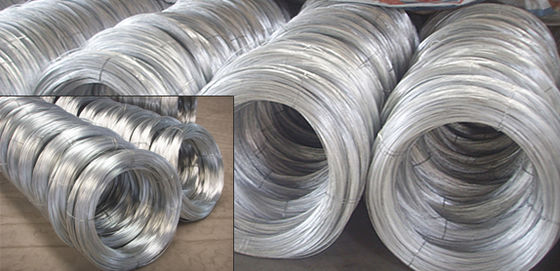 Buy SAE1006B SAE1008B SAE1010B Hot Dipped Galvanized Wire Rod BWG Mild Steel Wire online manufacture