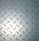 Galvanized / galvalume ASTM A36, Q235B, Q345B Hot Rolled Checkered Steel Plate / Coils