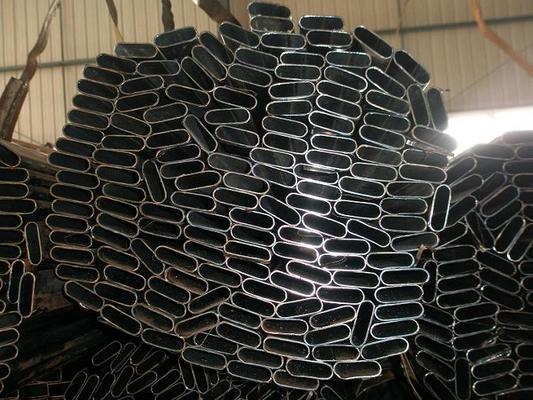 Buy Circle / Square / Rectangle / Ellipse Welded Steel Pipes with Galvanized, Oiled, and Black Surface Finish online manufacture