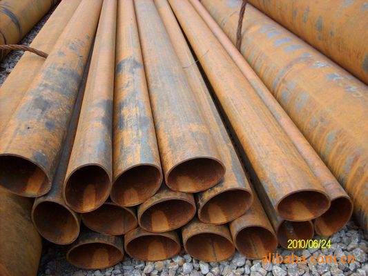 Buy Ellipse Circle Square Rectangle ERW Welded Steel Pipes with Galvanized Oiled and Black Surface Finish online manufacture
