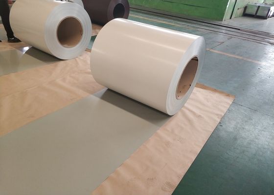 Buy JIS G3312 PPGI Prepainted Color Steel Coil with 1000mm Width and 10–20μm Top Coating for Roofing and Construction Panels online manufacture