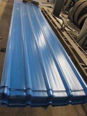 Buy JIS G3322 CGLCC ASTM A792 Prepainted Corrugated Steel Roof Sheets 1500–3800mm Length for Roofing and Wall Cladding online manufacture