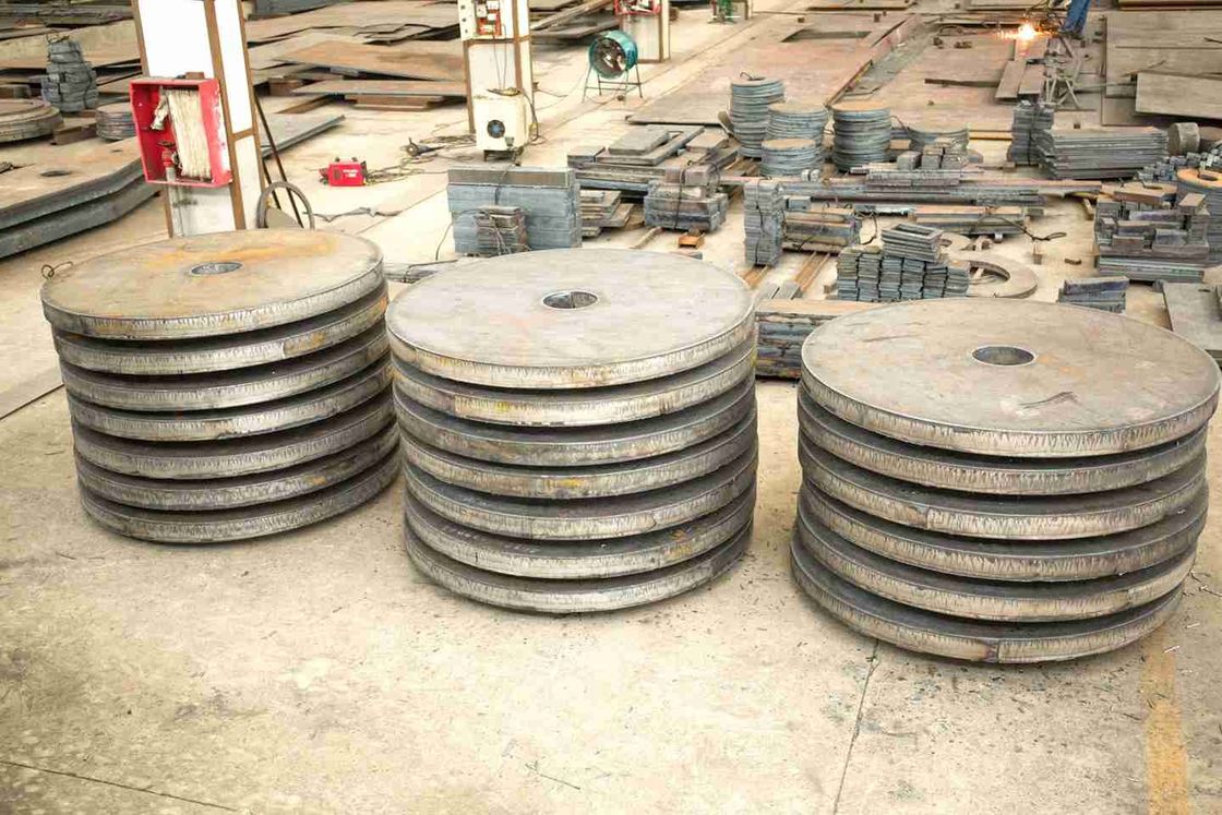 High Precision Laser Cutting Steel Plate Parts for Metal Cutting Machine and Industrial Equipment