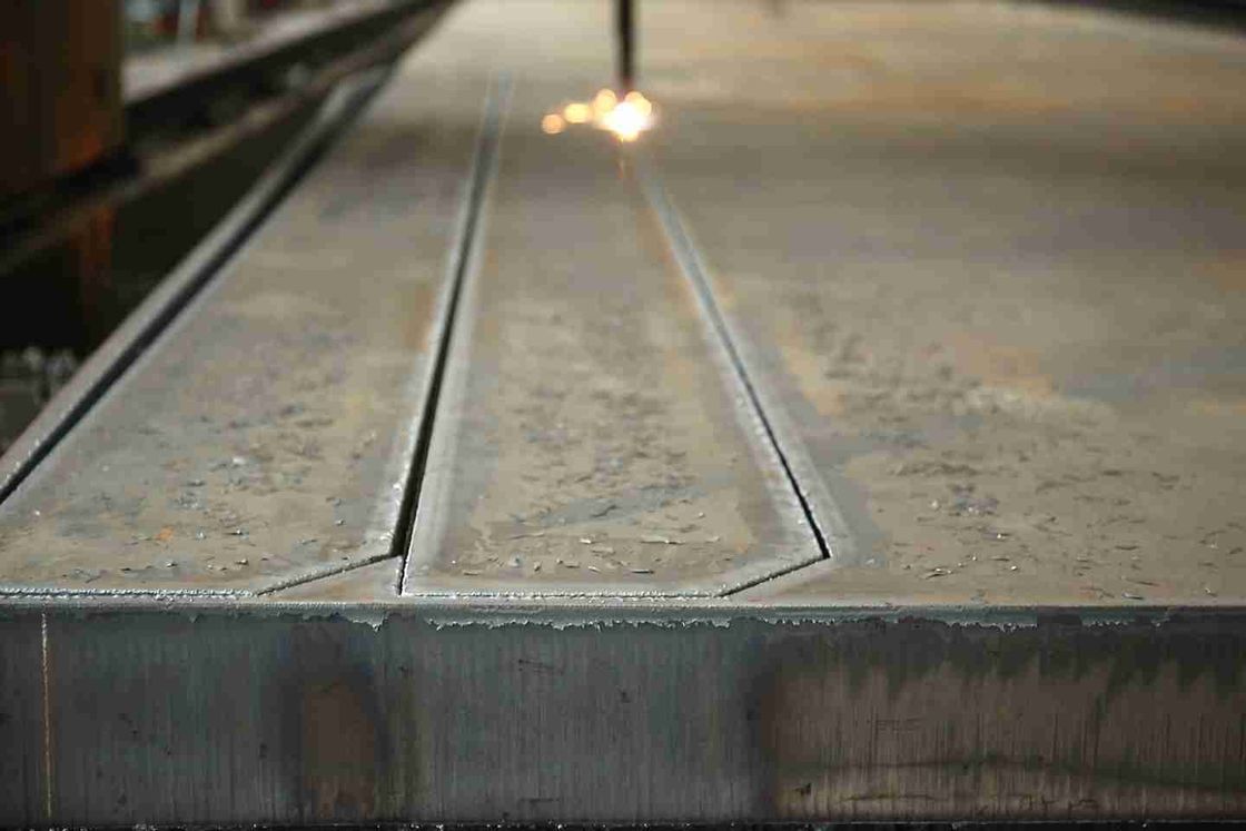High Precision Laser Cutting Steel Plate Parts for Metal Cutting Machine and Industrial Equipment