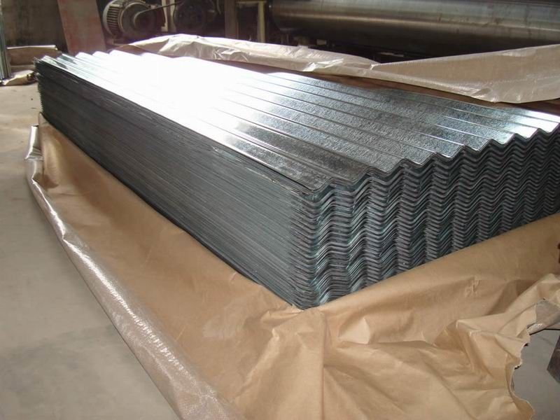 AS 1397 G550 Full Hard Corrugated Galvanized Roofing Sheet with 76mm Wave Profile and 40–275g/m² Zinc Coating