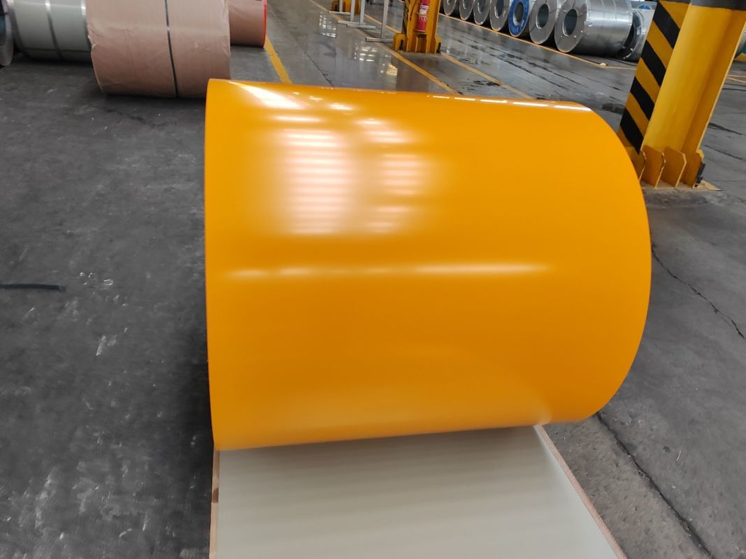 DX51D+Z Prepainted Galvanized Steel Coil with 10–25μm Top Coating and 0.11–1.2mm Thickness for Construction Panels