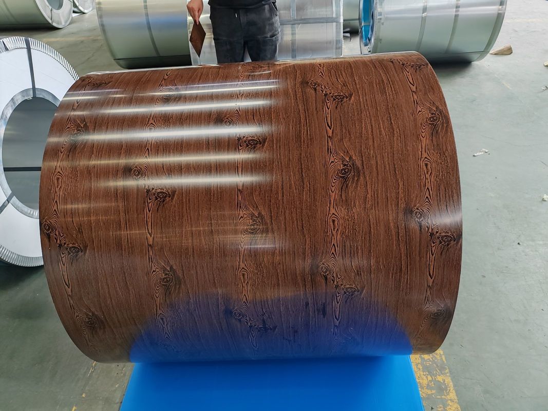 1250mm Prepainted Color Steel Coil with PE / SMP / HDP / PVDF Coating and 10–25μm Top Paint for Roofing and Panel Applications