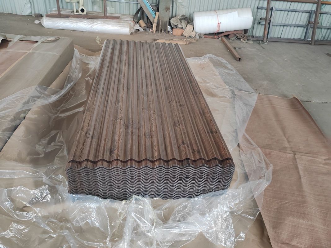 0.50mm DX51D Z120 Corrugated Steel Roof Sheets for Industrial and Residential Roofing