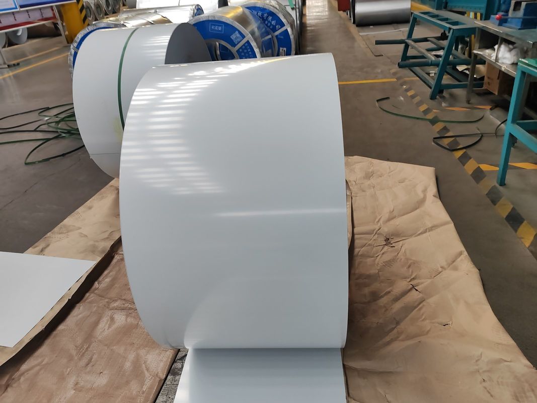 2/1 Prepainted Color Steel Coil with 5–15μm Back Paint and 700–1250mm Width for Roofing and Panel Fabrication
