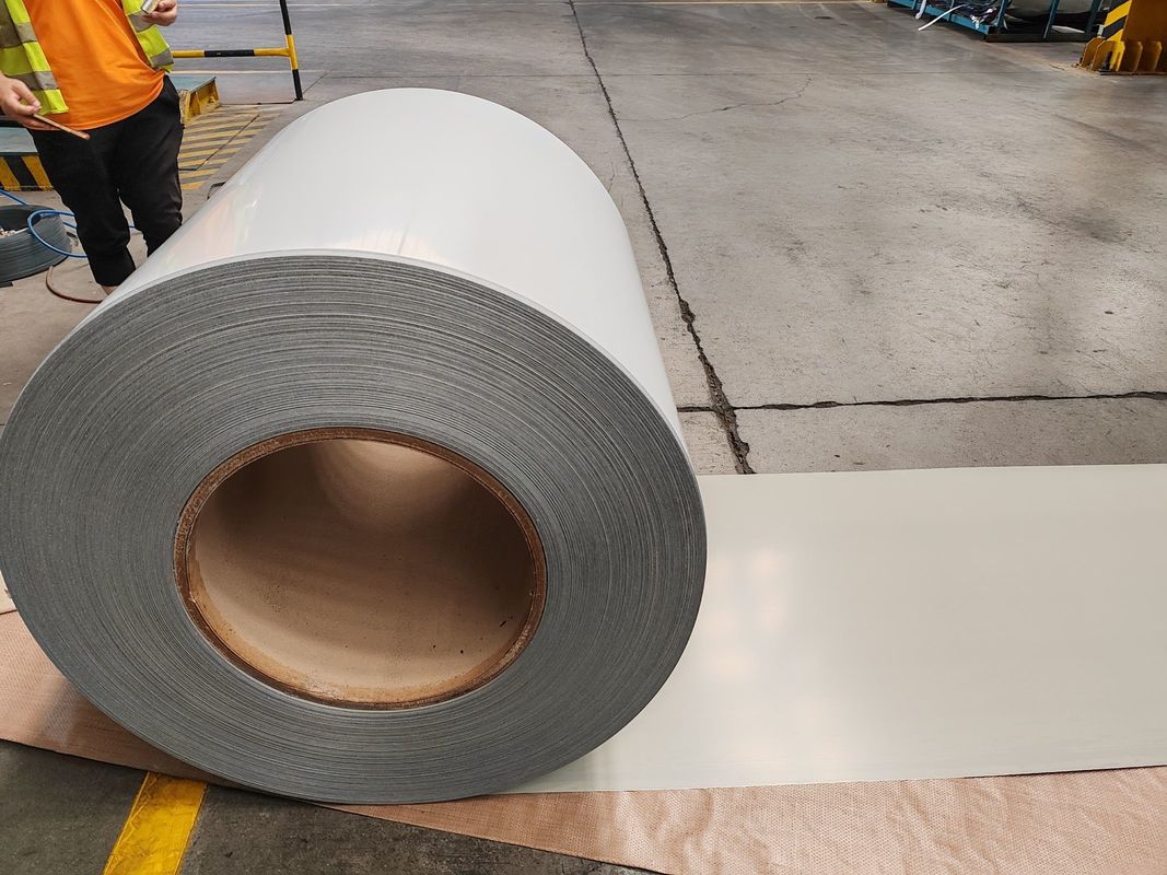 2/1 Prepainted Color Steel Coil with 5–15μm Back Paint and 700–1250mm Width for Roofing and Panel Fabrication