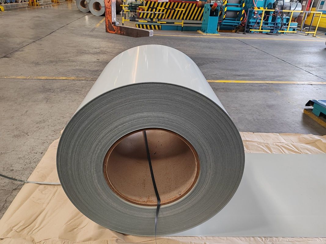 700–1250mm PPGI / PPGL Prepainted Steel Coil with 25±5μm Top Coating for Roofing, Construction, and Home Appliance Panels