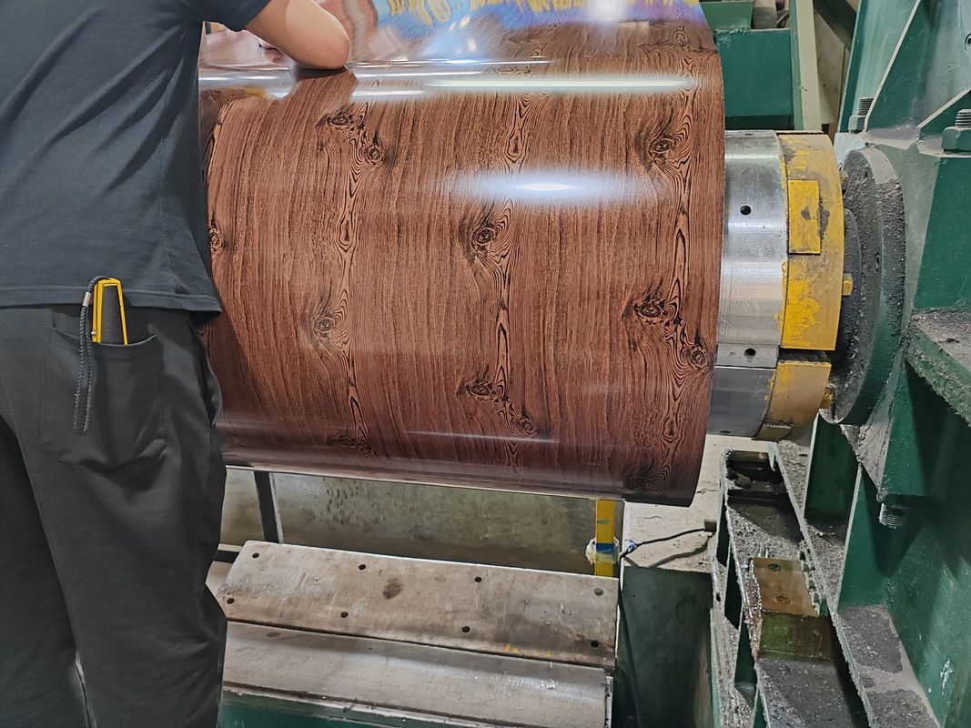 PVDF Prepainted Color Steel Coil 700–1250mm Wide with 180–320MPa Yield Strength for Construction Panels and Exterior Cladding