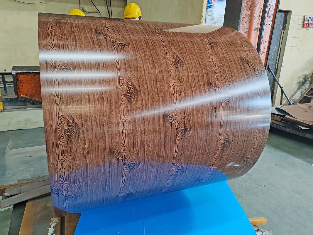 PVDF Prepainted Color Steel Coil 700–1250mm Wide with 180–320MPa Yield Strength for Construction Panels and Exterior Cladding