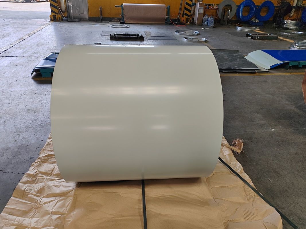 PVDF Prepainted Color Steel Coil 700–1250mm Wide with 180–320MPa Yield Strength for Construction Panels and Exterior Cladding