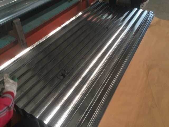 SGCC Corrugated Galvanized Roofing Sheet with 60–275g/m² Zinc Coating and 76mm Wave Profile for Roof and Wall Cladding