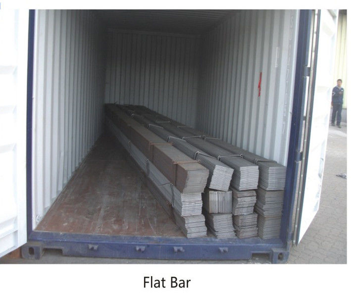 6M or Custom Length Hot Rolled Flat Bar Q195 Q345 GB704 Mild Steel Products