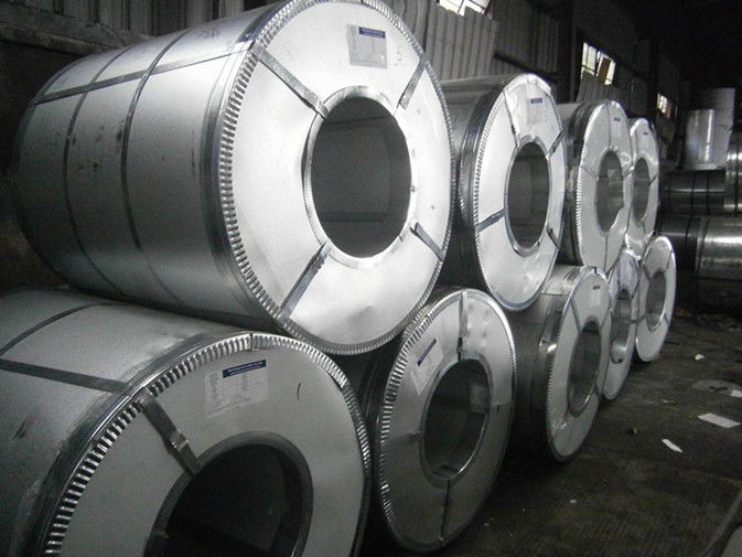 Regular Spangle Galvalume Steel Coil ASTM A792 / JIS G3321 for Container Plate and Construction Use