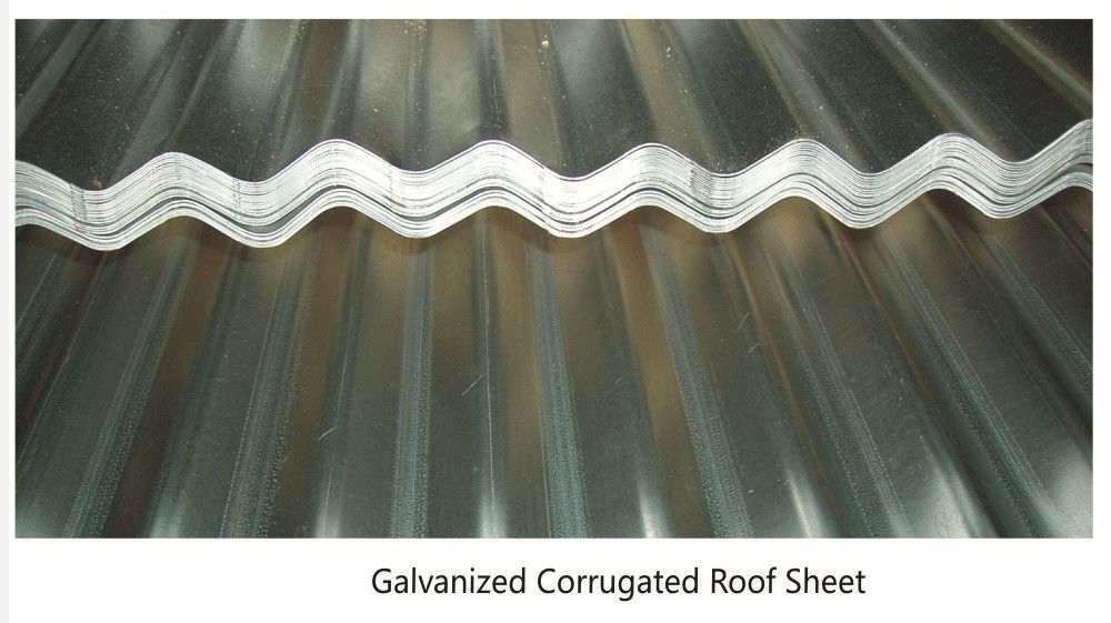 AS 1397 G550 Full Hard Corrugated Galvanized Roofing Sheet with 76mm Wave Profile and 40–275g/m² Zinc Coating
