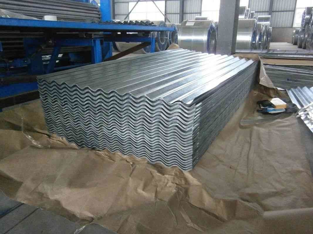G550 Corrugated Galvanized Roofing Sheet with 40–275g/m² Zinc Coating and 1050mm Effective Width for Roof and Wall Systems