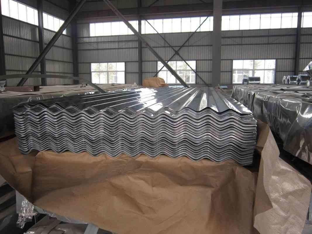 G550 Corrugated Galvanized Roofing Sheet with 40–275g/m² Zinc Coating and 1050mm Effective Width for Roof and Wall Systems