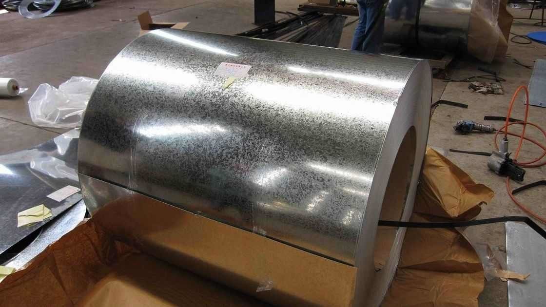 DX51D Hot Dipped Galvanized Steel Coil with 40–450g/m² Zinc Coating for Construction and Sheet Processing