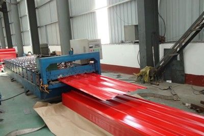 Color JIS G3322 CGLCC ASTM A792 EN10169 DX51D+AZ Corrugated Steel Roof Sheets