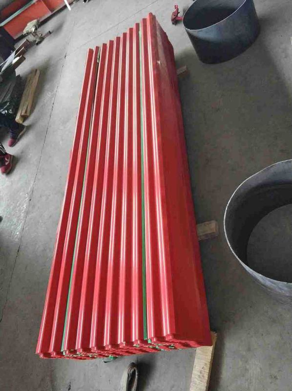 Flexible Corrugated Steel Roof Sheets for Warehouses and Special Construction Projects