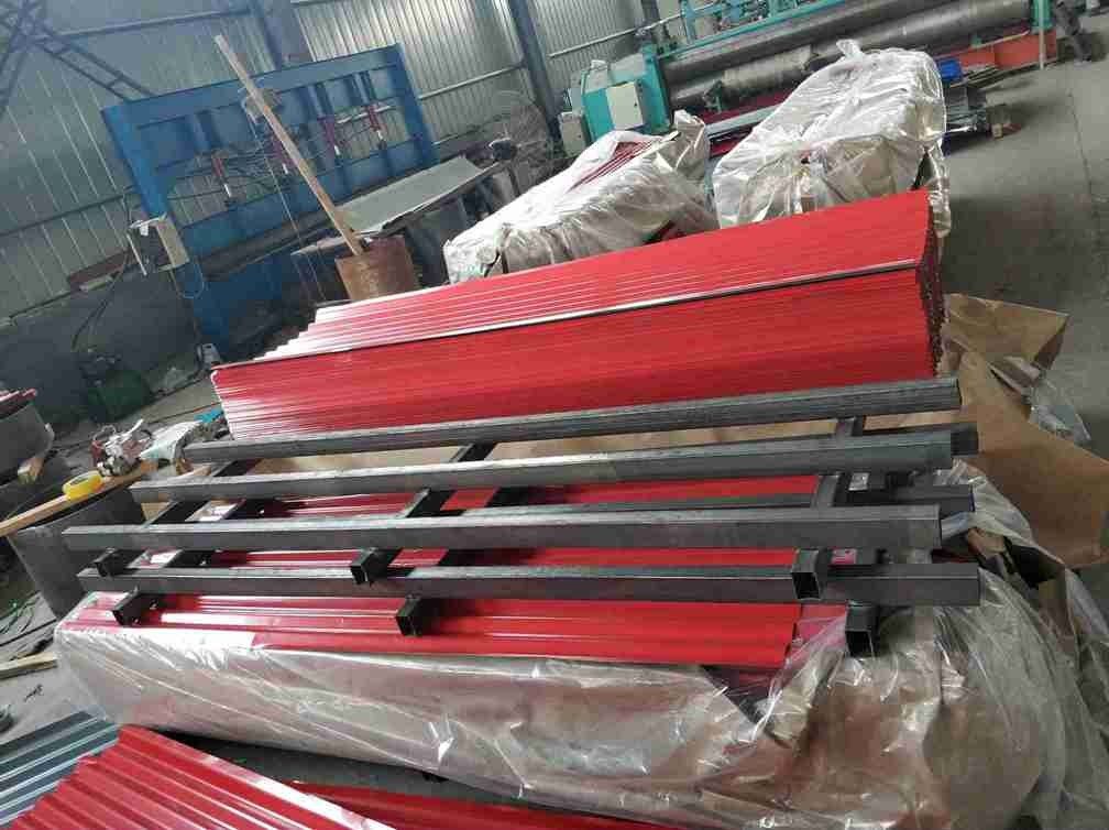 JIS G3322 CGLCC ASTM A792 Prepainted Corrugated Steel Roof Sheets 1500–3800mm Length for Roofing and Wall Cladding
