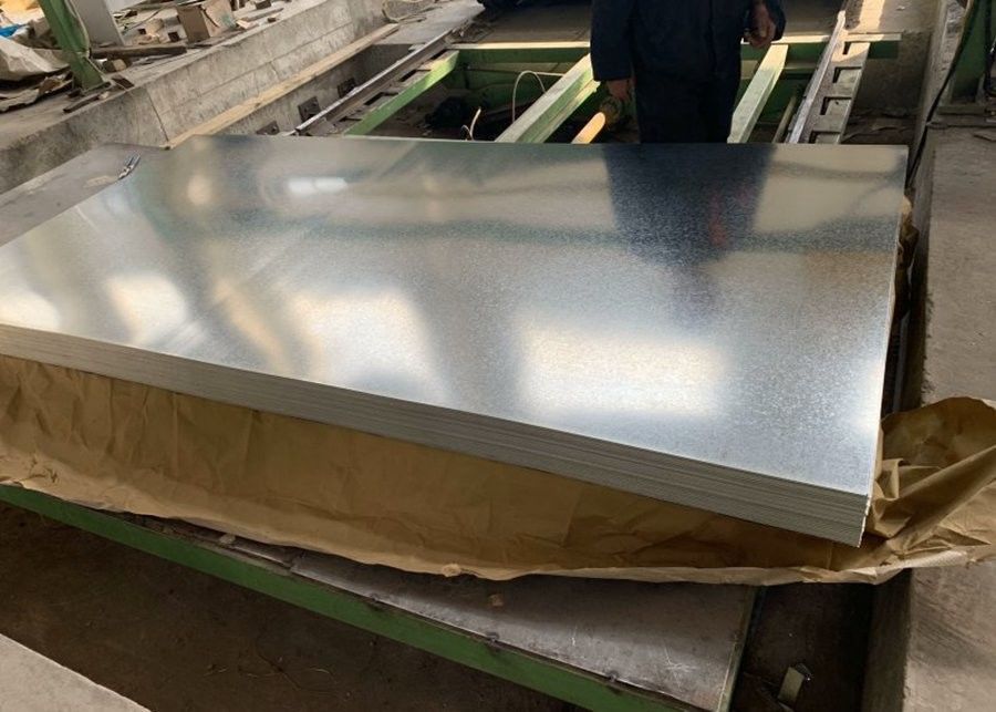 Z90–Z275 G90 Hot Dipped Galvanized Steel Sheet 0.14–3.00mm for Container Plate Applications