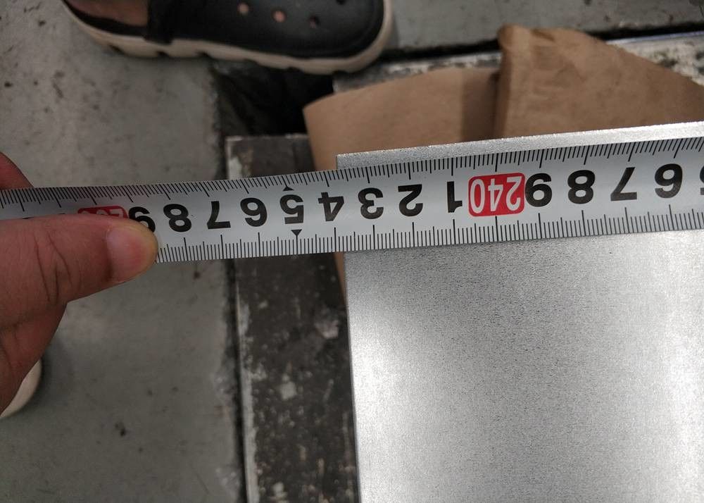 3.8mm Z275 DX51D Hot Dipped Galvanized Steel Sheet 1000–1500mm Width for Structural and Fabrication Applications