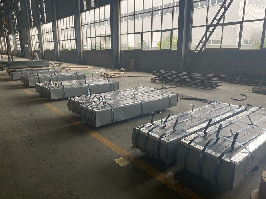 Full Hard SGCH / G550 Corrugated Galvanized Roofing Sheet with 40–275g/m² Zinc Coating for Industrial Roof and Wall Systems