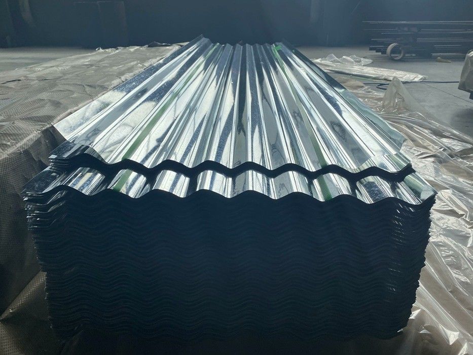 SGCH Regular Spangle Corrugated Galvanized Roofing Sheet with 650mm Effective Width and 60–275g/m² Zinc Coating