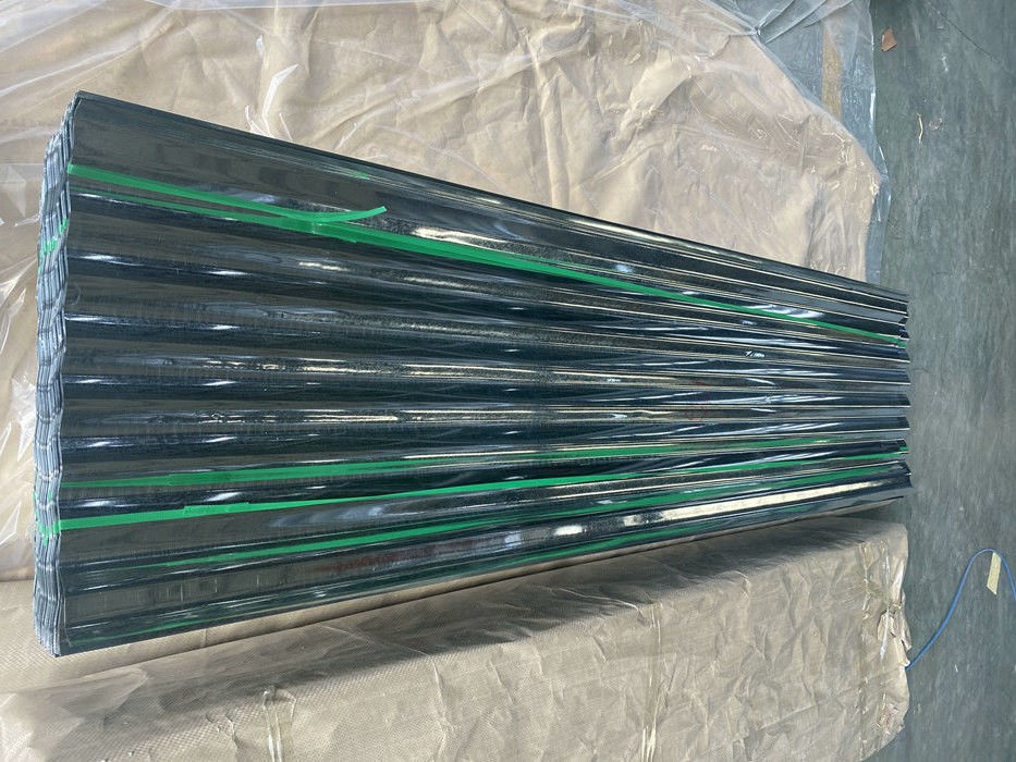 SGCC Corrugated Galvanized Roofing Sheet with 60–275g/m² Zinc Coating and 76mm Wave Profile for Roof and Wall Cladding
