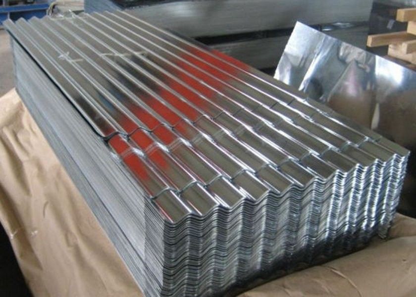 JIS G3302 SGCC G275 Corrugated Galvanized Roofing Sheet with 76mm Wave for Roof and Wall Applications