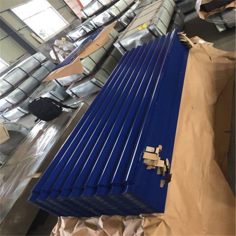 Big Spangle Corrosion Resistant Corrugated Steel Roof Sheets for Roofing and Wall Cladding