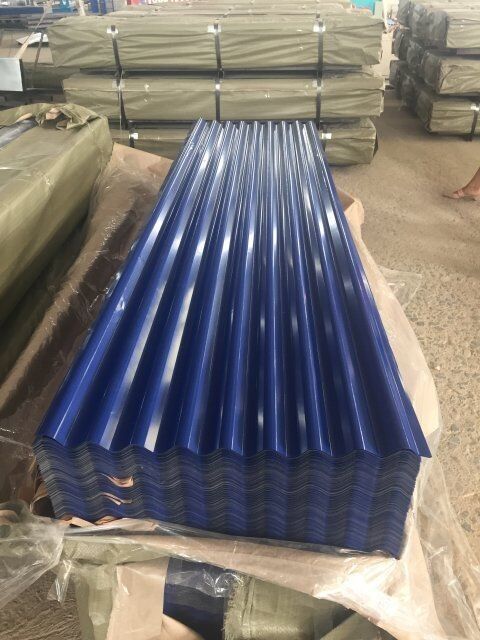 0.50mm DX51D Z120 Corrugated Steel Roof Sheets for Industrial and Residential Roofing